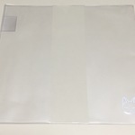 トラベラーズノートレギュラーサイズ向けクリアカバー（白箔）