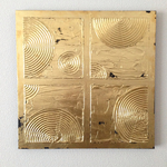 モダンアートパネル  スクエアサークル