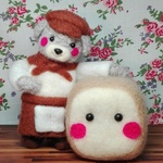 😄🍞パン屋さん、はじめましたあ～🌼トイプードルくんバージョン
