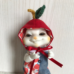 SCON りんごフード ＆ロンパース