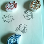 [送料無料]けしごむはんこ お届けもの3点セット