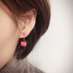 リンゴゆらりん☆ノンホールピアス