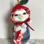 SCON りんごフード＆ロンパース