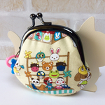 はいから横町の夏祭り♪がま口ポーチC