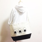 ★食いしん坊 2WAYトートバッグ★(おにぎり)