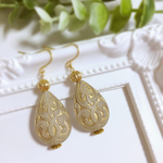 【再⑦♡】クリスタルマット大ぶりピアス☆