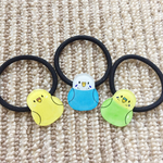 セキセイインコさんのヘアゴム