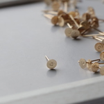 お得☆【50ペア100個】 丸皿ピアス シリコンキャッチ付き☺🔅 アクセサリー パ