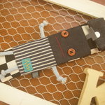 お試し価格＊ロボットくんのお箸入れ②＊18cmまでのお箸用