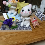 ＊24700410   様　オーダー商品 　　2匹のねこちゃん五月人形＊
