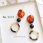 No.S172 大人っぽい❁︎べっ甲❁︎ピアス