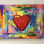 zzzzzzm様 CanvasコラージュM#02 LIFE is BEAUTIFUL 