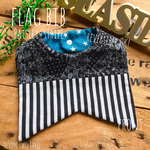 NEW!!♡flag bib♡Paisley×Stripe