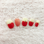 再販2☆りんごネイル
