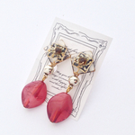 一点限定 antique flower イヤリング