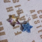 お星さまの水面ピアス(アシンメトリー)