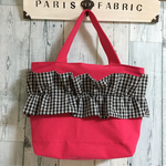 parisfabric♡フリルトート