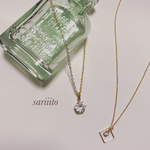 （SALE）シンプルスクエアネックレス