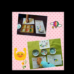 ☆ 再販 季節の シール貼り 春編① ＆ 新緑～夏 step② セット  知育 保育士