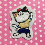 体操ねこのワッペン