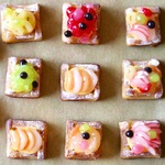 ⌘ ミニチュア フルーツデニッシュ ⌘ イヤホンジャック、イヤーアクセ