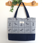 ☆konawind21様オーダー品☆【Ｌ】トートバッグ（CocoLand、猫）