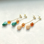 🌷アシメチェーンピアス🌷