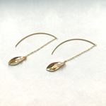 🌷しずくシンプルチェーンピアス🌷