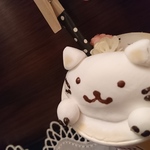 猫大好き・フェイク・カフェラテのメモスタンド
