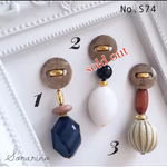 No.S74 オシャレボタン×アンティーク