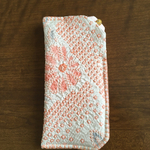 ちりめんめがねケース