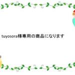 tuyosoraさま専用商品　