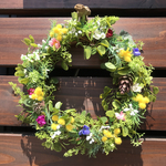 送料無料 26cm 春のグリーンリース