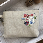 縁起ものコレクション 刺繍ポーチ