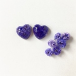 《Beauty purple》ハートピアス,イヤリング