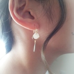 ゆらりんこピアス