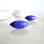 Lapis lazuli*Marquis earring