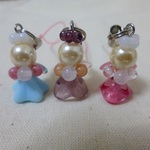 【願いが叶う】☆天使の携帯ストラップ☆ローズクオーツ☆恋愛運アップ