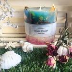 海と花のボタニカルアロマキャンドル〜スイートピー〜