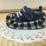 [再販] 靴カバー☆黒チェック