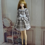 momoko ジェニー outfit.70　チェックのアンサンブル