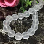 24粒◆フロスト水晶◆8㎜ラウンド