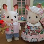 シルバニア子供服 ペア 