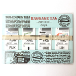 BAGGAGE TAG シール