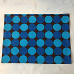 30×40ランチョンマット★青ドット