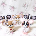 0914042様専用ページ♪羊毛癒し犬『お出かけ♪coco風チワワん』定形外郵便送料無料