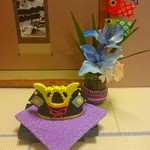 端午の節句兜ミニチュア☆こどもの日☆かぶと☆ミニチュア☆インテリアにも♪     
