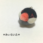 羊毛フェルト＊文鳥