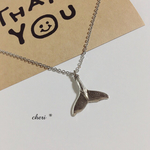 クジラのしっぽ whale tail メンズネックレス