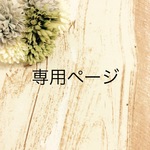 みっちょる様専用ページ